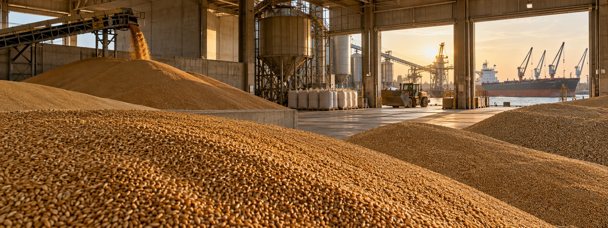 Grain handling and shipping